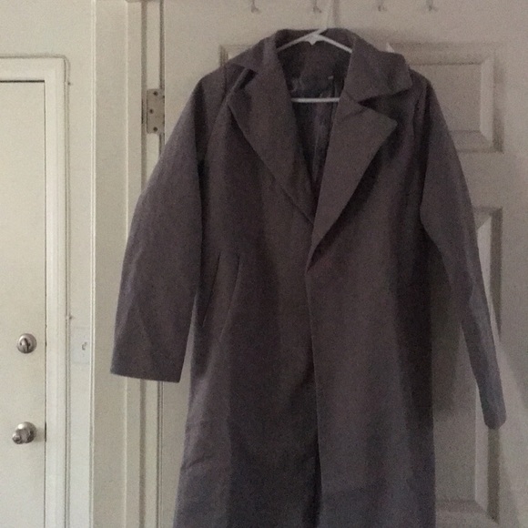 Jackets & Blazers - Grey Wool Jacket